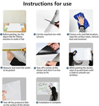 Magnetic Whiteboard Contact Paper, 18" x 24" Stick on Magnetic Dry Erase White Board Sticker on Wall, Easy to Write for Drawing, School, Office, Kitchen Fridge