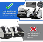 Compatible Direct Thermal Labels Replacement for Dymo 30252 (1-1/8" x 3-1/2") 24 Rolls Return Address & Barcode Labels - Use with Labelwriter 450, 450 Turbo, 4XL Printers - 350 Labels/Roll
