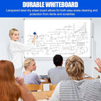 Large Rolling White Boards 60X36, Double-Sided Mobile Magnetic Whiteboard on Wheels, 5' x 3' Whiteboard with Stands, Dry Erase Board with Stand Up White Board for School, Office, Home