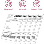 4”x6” Thermal Labels 250 Labels - BESTIKER 4x6 Shipping Labels 1 Rolls, Compatible Zebra 2844 Brother Rollo Direct Thermal Printer Label 4x6 Paper, 1” Core