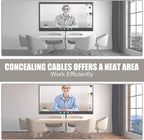 Silicone Wall Wire Hider, Side Open Wire Covers for Cords on Wall, 20FT Self-Adhesive Flexible Cord Hider for Mounted TV, Home Office, Cavity 0.63" W x 0.31" H