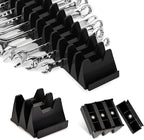 60PCS Magnetic Modular Wrench Organizer Wrench Holder - Wrenchs Tool Organizers for Tool Drawer Storage, Wrenchs Rack with Metric SAE Labels, Tool Storage Set Holder Festival for Mechanics