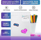 ABC PACK & SUPPLY Poly Bubble Mailers, 8.5 x 11 Inch. Pack of 25 White Padded Envelopes Self Seal. Tear-Proof Gift Bubble Envelopes. Waterproof Packaging for Small Business. Cushioning Book Mailers