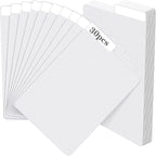 30 Pieces Comic Book Dividers with Tabs,Patient Divider Cards,Card Dividers Comic Book Boards for Storage Boxes 11.22 X 7.24 Inche