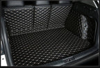 Trunk Dog Cover Liner for Mercedes G Class W464 G350 G500 G55 G63 2020-2024(Non fit 2025) Custom Fit Trunk Liner Rear Cargo Mat Large Coverage Boot Liner Black w/Gold Stitching