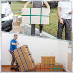 24 Pcs Extra Large 42" 36" 30" 25" Moving Rubber Bands for Furniture Elastic Variety Heavy Duty Moving Bands for Mover Pallets Blankets Boxes Packing Supplies, 4 Assorted Colors