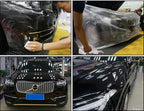 DIYAH Clear Paint Protection Bulk Vinyl Wrap Film with Hand Tools (120" X 60" / 10 FT X 5 FT)