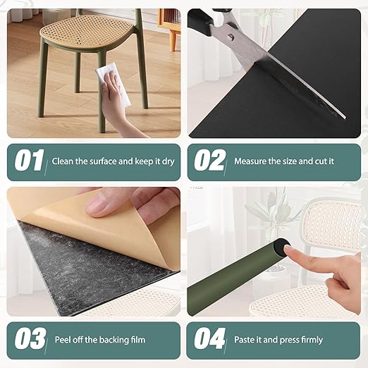FONUNO Foam Padding Sheets with Adhesive Foam Insulation Neoprene Sheets Closed Cell Insulation Neoprene Rubber Roll for Gaskets Liner Crafts DIY Projects, Black, 12" Wide x 118" Long x 1/8" Thick