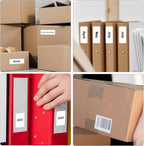 Hehua 1" x 2-1/8" Compatible with DYMO Labelwriter 550 5XL 450 4XL Turbo 30336 with RFID Chip, Return Address Labels, Thermal Barcode FNSKU Labels, Total 5000 Labels/10 Rolls