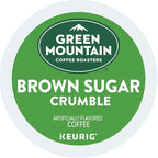 Green Mountain Coffee Roasters Brown Sugar Crumble Keurig Single-Serve K-Cup pods, Medium Roast Coffee, 60 Count (6 Packs of 10)
