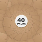 CRUGLA 40 Packs 10x6x6 Shipping Boxes Corrugated Cardboard Boxes Shipping Box Bulk for Business Packing Boxes