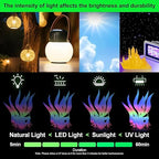 Geeetech Luminous PLA 3D Printer Filament, Glow in The Dark Blue, 1.75mm(±0.02 mm), 1kg, Amazing Brightness and Long Time Light, Fit Most FDM 3D Printer