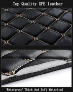Custom Make Trunk Cargo Liner for Mercedes GLS Class 2+2+2 Seater (Black w/Gold Stitching)