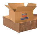 Box USA Shipping Boxes 24"L x 18"W x 12"H 10-Pack Large Double Walled Corrugated Boxes for Shipping, Packaging, Moving, Storage Box for Home or Business, Strong Wholesale Bulk Boxes