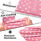 Thank You Poly Mailers 10x13 Inch 100 Pcs - Pink Dots printed Shipping Bags, 2.4mil Thickness, Waterproof and Tear Resistant Mailing Envelopes, Self-Sealing Packaging Bags for Small Business