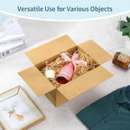 Famagic Small Shipping Boxes 8x6x4 Inch 10 Pack Brown Box Corrugated Cardboard Boxes for Packaging Small Business, Mailing Boxes for Shipping