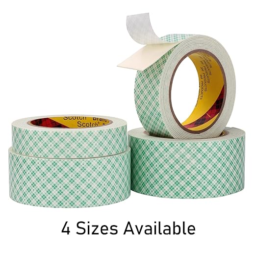 3M Double Sided Foam Tape 2.0"×10Ft 1 Pack White Double Coated Urethane Strong Adhesion Polyurethane Tape for Bonding Attaching Mounting Interior Signage Nameplates DIY Card