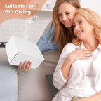 9x6x2 inches Shipping Boxes Set of 25, Small Corrugated Cardboard Box, Literature Mailer, Gift Boxes (White, 9x6x2)