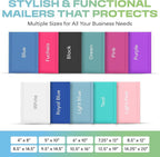 White Poly Bubble Mailers 7.25x12 inch #1 | Self Seal Padded Envelopes | Cushioned Bubble Mailer | Usable Size 7.25x11 | WaterProof | Lightweight mailing Shipping Bags | 200 Pack Bulk | Made in USA