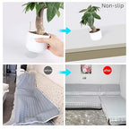 Adhesive Pads, 10PCS Double Sided Circular Mounting Tape, Waterproof, Heavy Duty, Removable, Clear, 2in (50mm), for Walls Hanging, Indoor Use