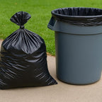 Black Trash Bags for Home, Kitchen and Retail - 1 Pallet of 80 Cases, 8000 Bags Total - 45 Gallons - Coreless - 40"x46" - 1.3 mil thick