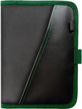 Glove Box Compartment Organizer - Car Document Holder - Owner Manual Case Pouch - Vehicle Storage Wallet for Registration & Insurance Card - Premium Auto Paperwork Holder - Log Book included - Green