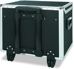 Vaultz Locking Mobile File Chest, Letter/Legal Files, 17.5" X 15.5" X 14.5", Black