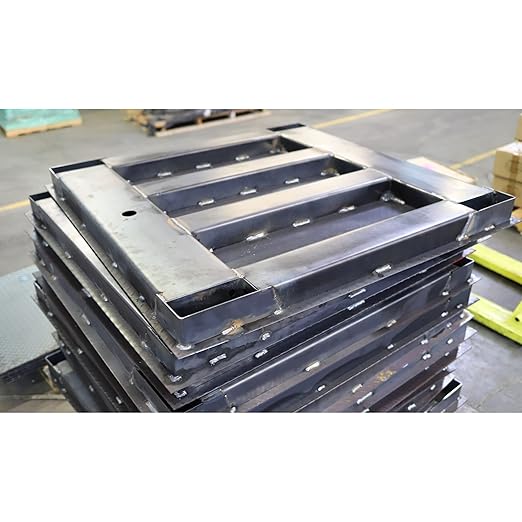 Liberty LS-700-4x4-1k-NN Industrial Floor Scales/Warehouse Pallet Scale with Indicator 48" x 48" | 1000 lbs x .2 lb