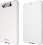 Think2Master White Plastic Storage Clipboard. | 25% Heavier & 25% Sturdier| Heavy Duty and Won’t Flex or Bend Like Other Brands (Compare The Weight). Storage Compartment Holds 150 Letter Sized Paper.