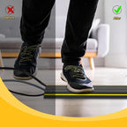 10 Ft Heavy Duty Floor Cord Cover Cable Protector, 3 Channels Protect Cords and Prevent a Trip Hazard— Conceal Wires at Home, Office, Warehouse, Workshop, Concerts
