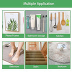 Clear Double Sided Tape(1 in x 15 ft) Extra Long Mounting Tape,Strong Adhesive,Residue-Free for Hanging Pictures, Mounting Decor