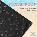 UCGOU Poly Mailers 19x24 Inch Black 100 Pack Extra Large Shipping Bags Strong Thick Mailing Envelopes Self Seal Adhesive Waterproof and Tear Proof Boutique Postal for Clothing Quilt and More