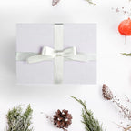 25 Packs Small Shipping Boxes 8x6x2 Inches, White Corrugated Cardboard Box for Shipping, Packing, Business, DIY