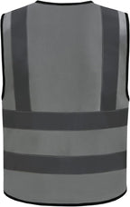 A-SAFETY grey hi vis vest
