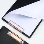 A4 Clipboard,3 Pack PU Clipboards with Hanging Hole for Office,School or Restaurant,Black