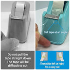 24 Rolls Clear Tape, Transparent Tape Refills for Dispenser, 1 Inch Core, 3/4 x 800 Inches, Strong Adhesive for Gift Wrapping, Office, School, Home, Desk Supplies & Crafts