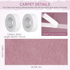 kaiyomi 6Pcs Stanchions Posts Velvet Ropes with Pink Carpet and Sign Frame, Water or Sand-Fillable Base, Suitable for 8.5" x 11" A4 Paper Size Sign Frame for Pink Carpet Party Decoration (Pink)