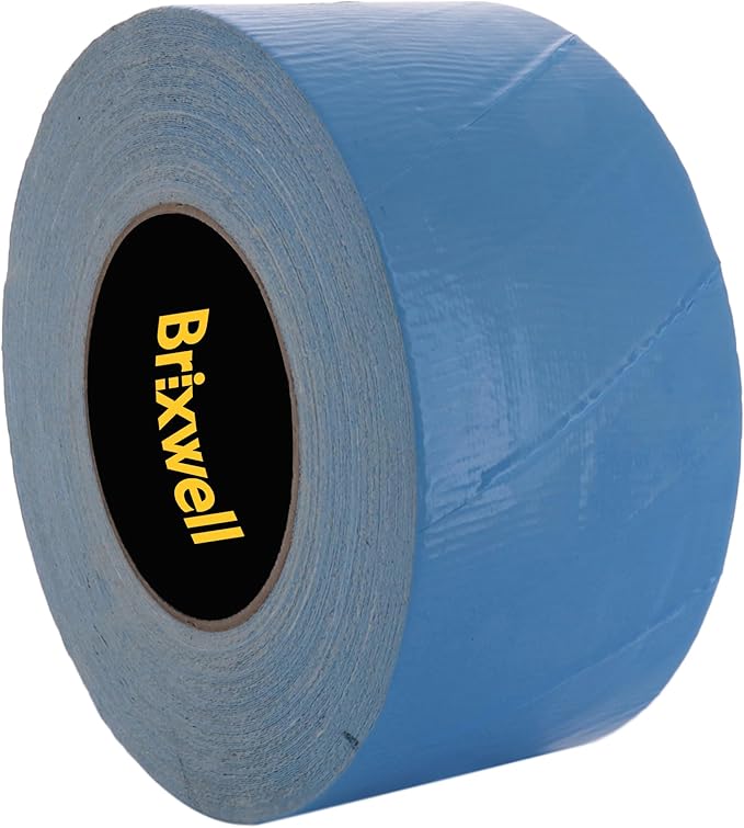 Brixwell 24 Rolls - Blue Double Coated Carpet Tape 3 Inch x 36 Yard Made in The USA