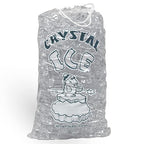 Pinnacle Mercantile 8 lb. Drawstring Ice Bags (30-Count) Heavy-Duty, Puncture-Resistant EVA | Cotton Pull Closure | Disposable, Recyclable | Portable Storage and Freezer Keeper