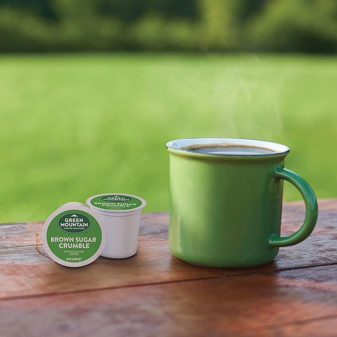 Green Mountain Coffee Roasters Brown Sugar Crumble Keurig Single-Serve K-Cup pods, Medium Roast Coffee, 72 Count
