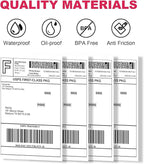 Shipping Labels 4"x6" Compatible with Dymo LabelWriter 4XL 1744907, 1755120, Thermal Postage Labels for All Thermal Label Printers, Permanent Adhesive, BPA Free, 220 Labels/Roll (2 Rolls)