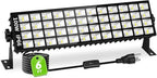 100W LED Shop Light, 11000LM Plug in Garage Light with 6FT Power Cord, IP66 Waterproof Work Bench Shop Lights for Garage, Workshop, Warehouse, Outdoor, Yard, Garden