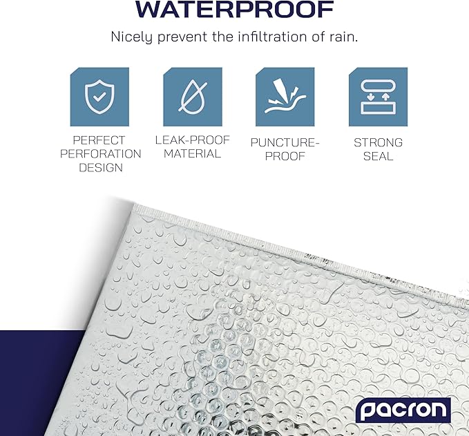 200-Pack Insulated Silver Thermal Bubble Mailers 12 x 17 - Waterproof Metallic Foil Self-Sealing Padded Envelopes for Cold Shipping, Perishables, Food, Cosmetics, Pharmaceuticals