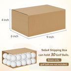Eupako 9x6x4-Small-Shipping-Boxes-30-Pack-Brown-Corrugated-Box-Mailers, Cardboard Boxes for Packaging Small Business, Mailing