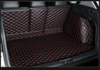Trunk Pet Dog Cover Cargo Liner for Mercedes G Class W463 G350 G500 G55 G63 2007-2018 Full Coverage Trunk Mat Rear Cargo Mat Boot Liner Black w/Red Stitching