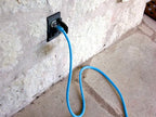 25 ft Extreme Cold Outdoor Extension Cord Waterproof - 12 Gauge Heavy Duty Extension Cord 25 ft - Lighted Outdoor Extension Cords with Multiple Outlets Oil-Resistant Flexible Cord - Watts Wire