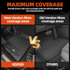 All Weather Floor Mats for Cadillac Optiq 2025 2026 Floor Mats & Cargo Mat & Backrest Mats for Cadillac Optiq Accessories All Season Guard Anti-Slip Floor Liner