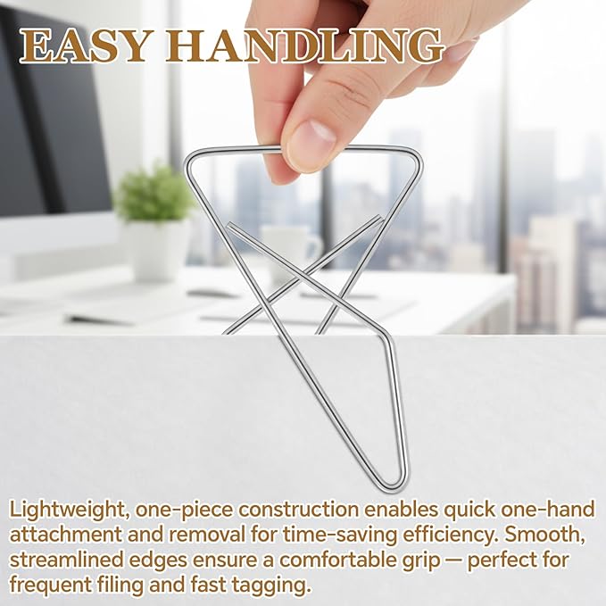 48 Pcs Ideal Paper Clamps Butterfly Clips Large Mental Butterfly Wire 2.56 x 1.69 Inch No. 1 Size Silver Durable Metal Clips for Crafting Sewing Paper Fabric DIY Project Holders
