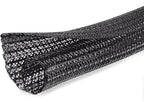 10ft - 1/4 inch Cord Protector Cable Sleeve Split Wire Loom Tubing for Power Cord Audio USB Cable, Cord Sleeve Cable Management for TV Computer, Cord Protectors from Pets Chewing, Black