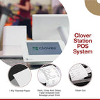 Thermal Receipt Paper Rolls 3 1/8" x 230' for Clover Station thermal Printer | Credit Card Receipt Paper Rolls for Clover C500 C501 C503 C100 P100 | 75 Rolls